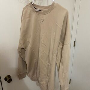 Gymshark Tan Crewneck Top